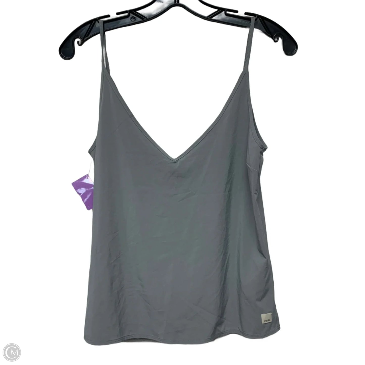 Blouse Sleeveless By Vuori In Grey, Size: Xs