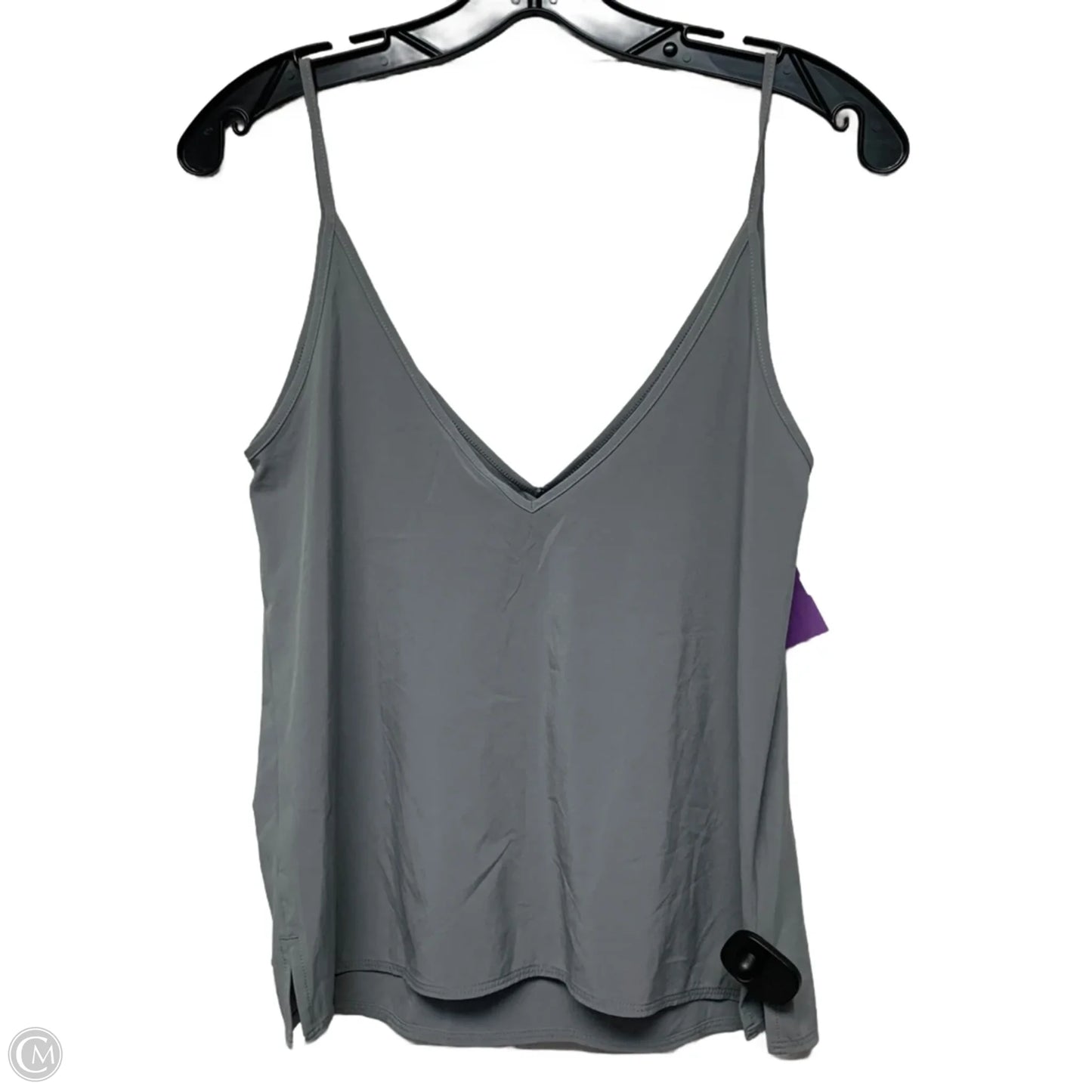 Blouse Sleeveless By Vuori In Grey, Size: Xs