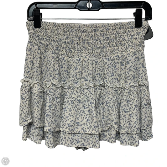 Skort By Sienna Sky In Blue & White, Size: L