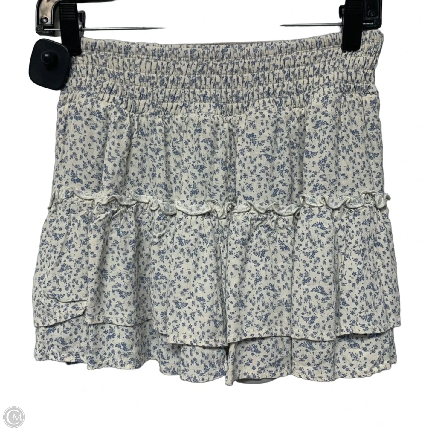 Skort By Sienna Sky In Blue & White, Size: L
