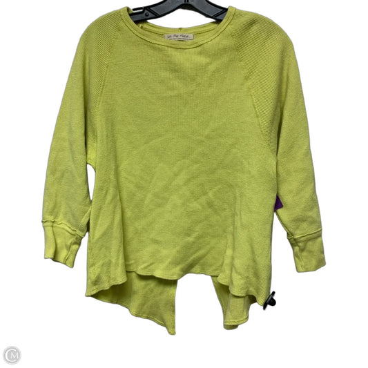 Sweater By We The Free In Yellow, Size: Xs