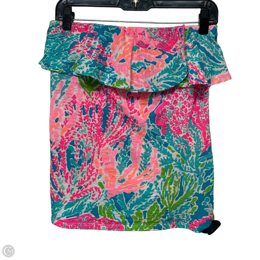 Top Sleeveless Designer By Lilly Pulitzer In Multi-colored, Size: M