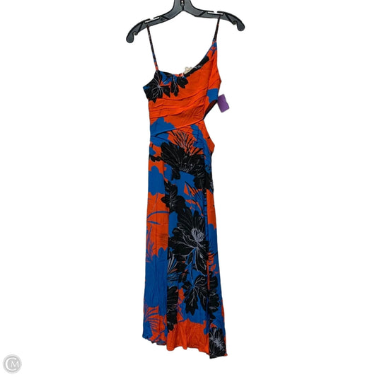 Dress Casual Maxi By Tracy Reese In Blue & Orange, Size: Xs