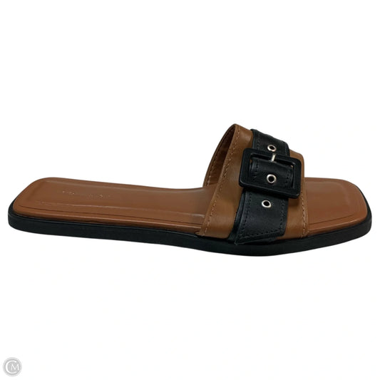 Sandals Flats By Anthropologie In Brown, Size: 7.5