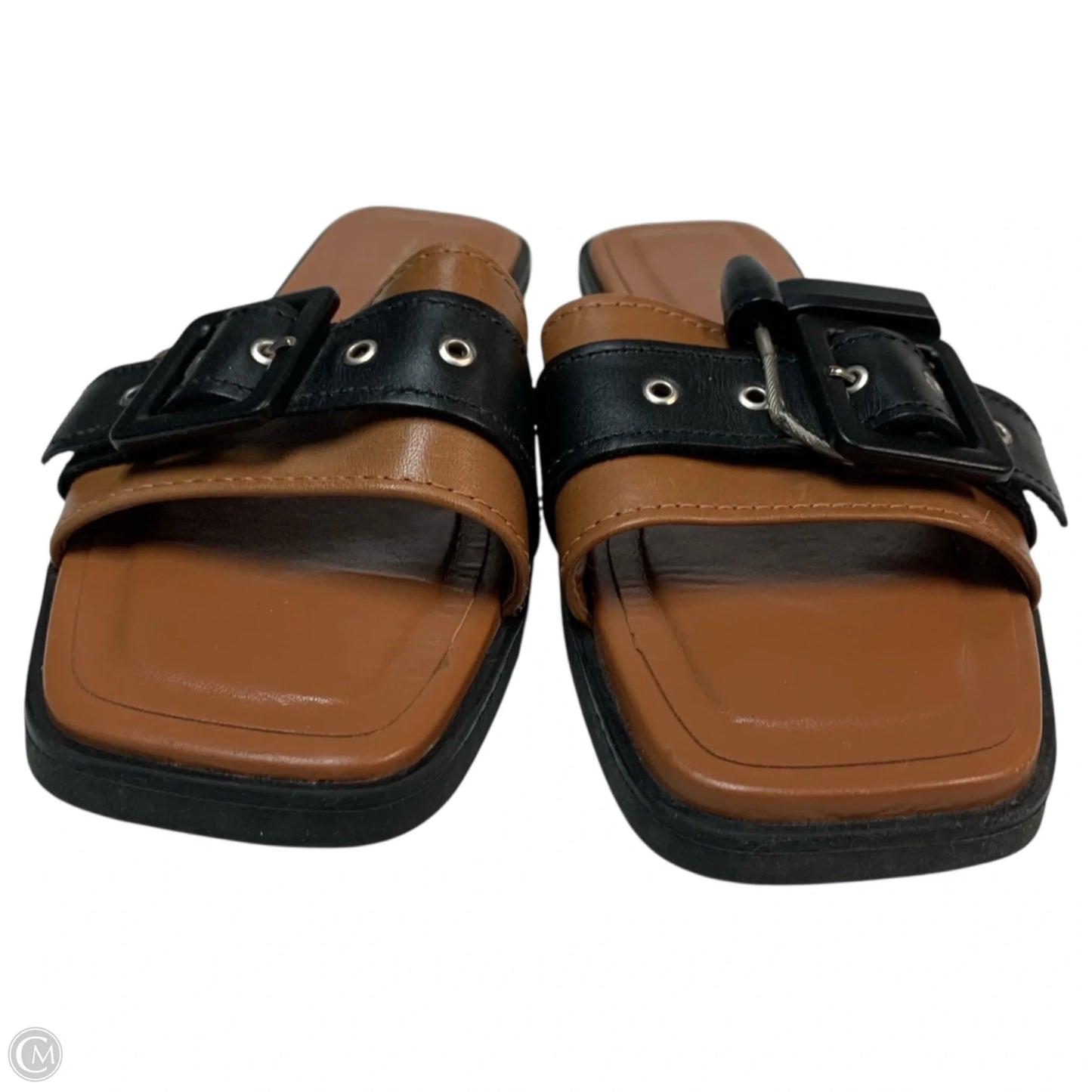Sandals Flats By Anthropologie In Brown, Size: 7.5