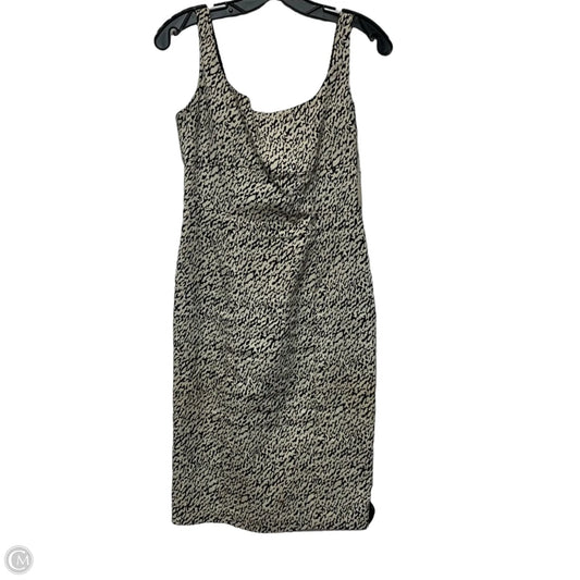 Dress Designer By Diane Von Furstenberg In Black & Cream, Size: M