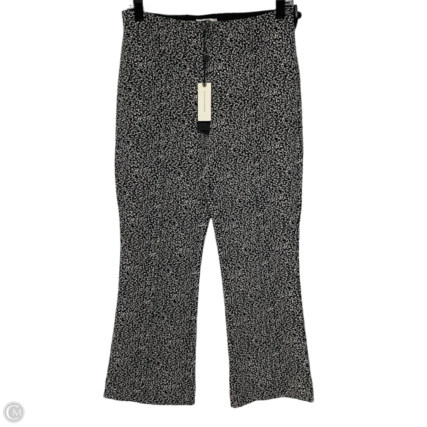 Pants Cropped By Anthropologie In Black & White, Size: S
