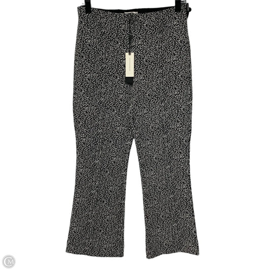Pants Cropped By Anthropologie In Black & White, Size: S