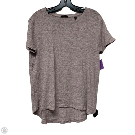 Top Short Sleeve Basic By Atm In Purple, Size: Xs