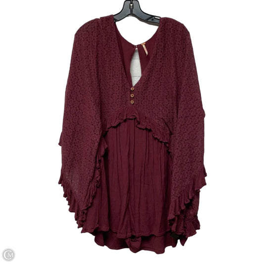 Romper By Free People In Purple, Size: M