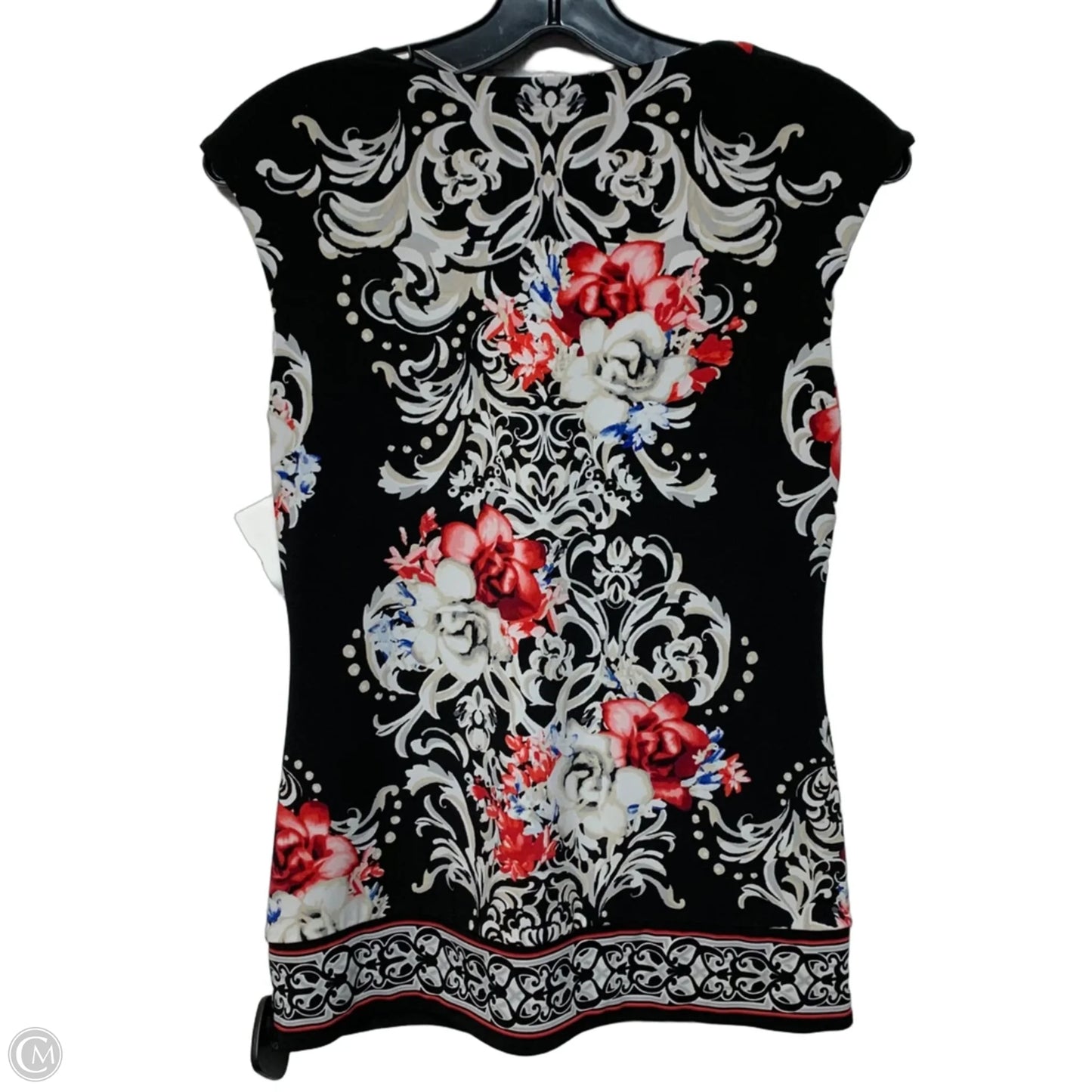 Top Sleeveless By White House Black Market In Black & White, Size: Xs
