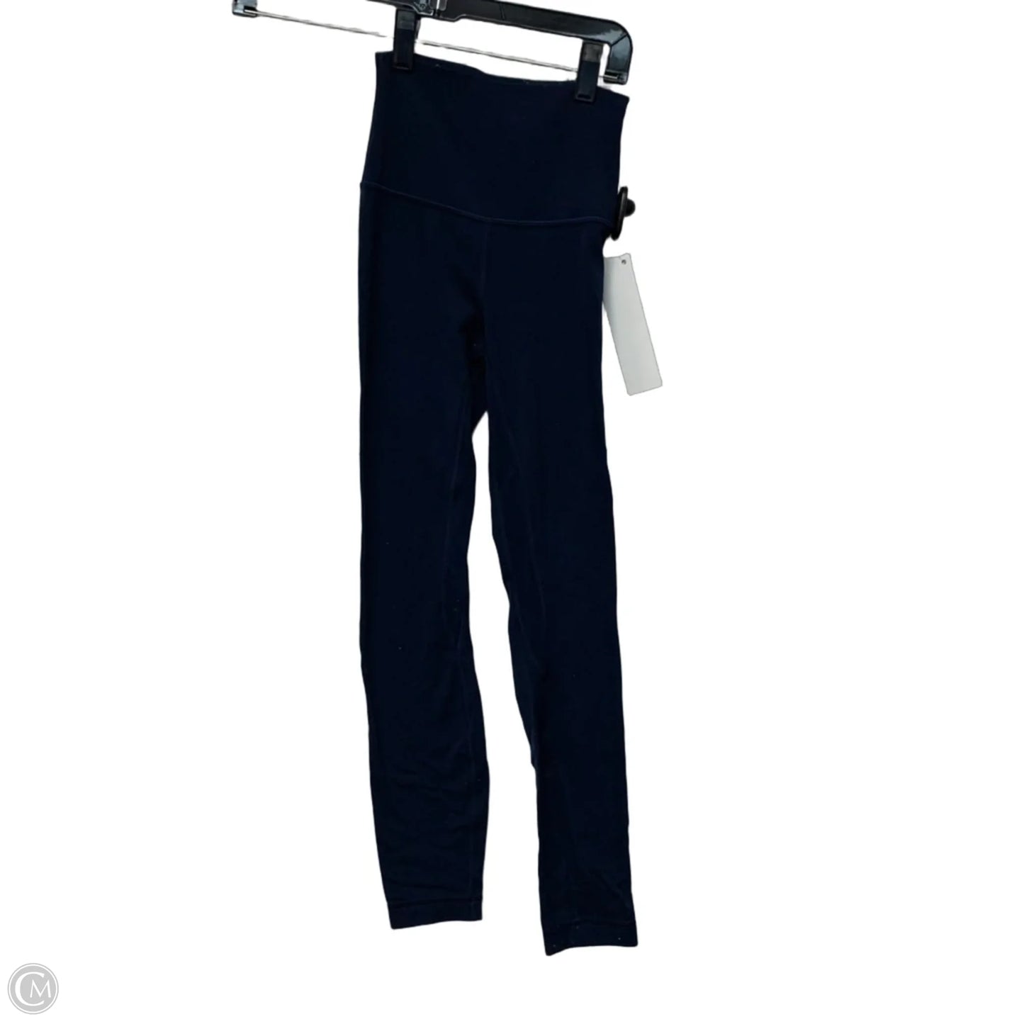 Athletic Leggings By Lululemon In Navy, Size: Xs
