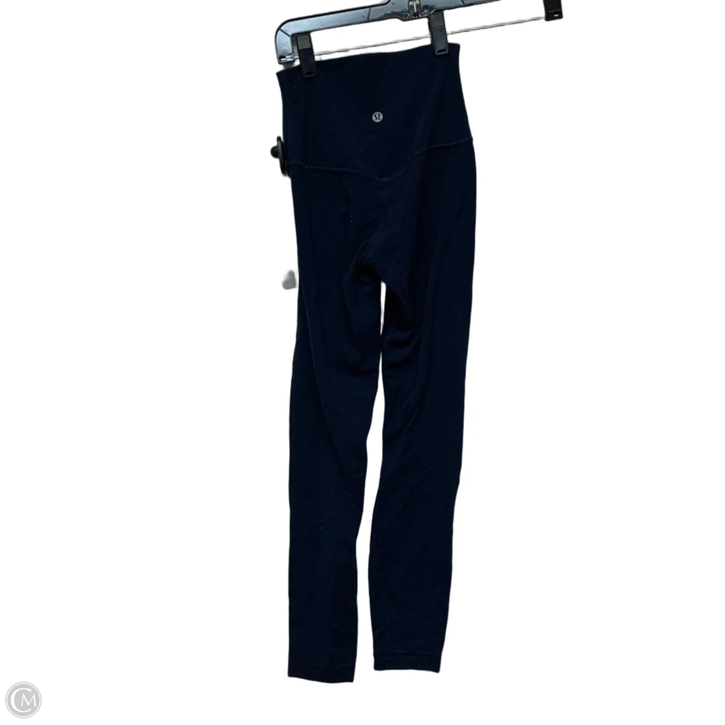 Athletic Leggings By Lululemon In Navy, Size: Xs