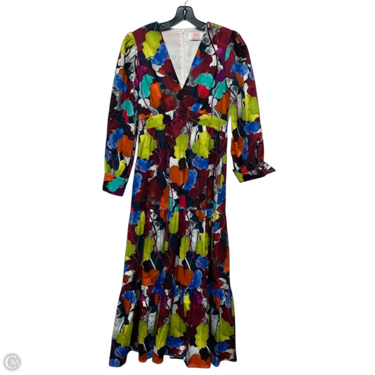 Dress Casual Maxi By Pearl Pagoda In Multi-colored, Size: S