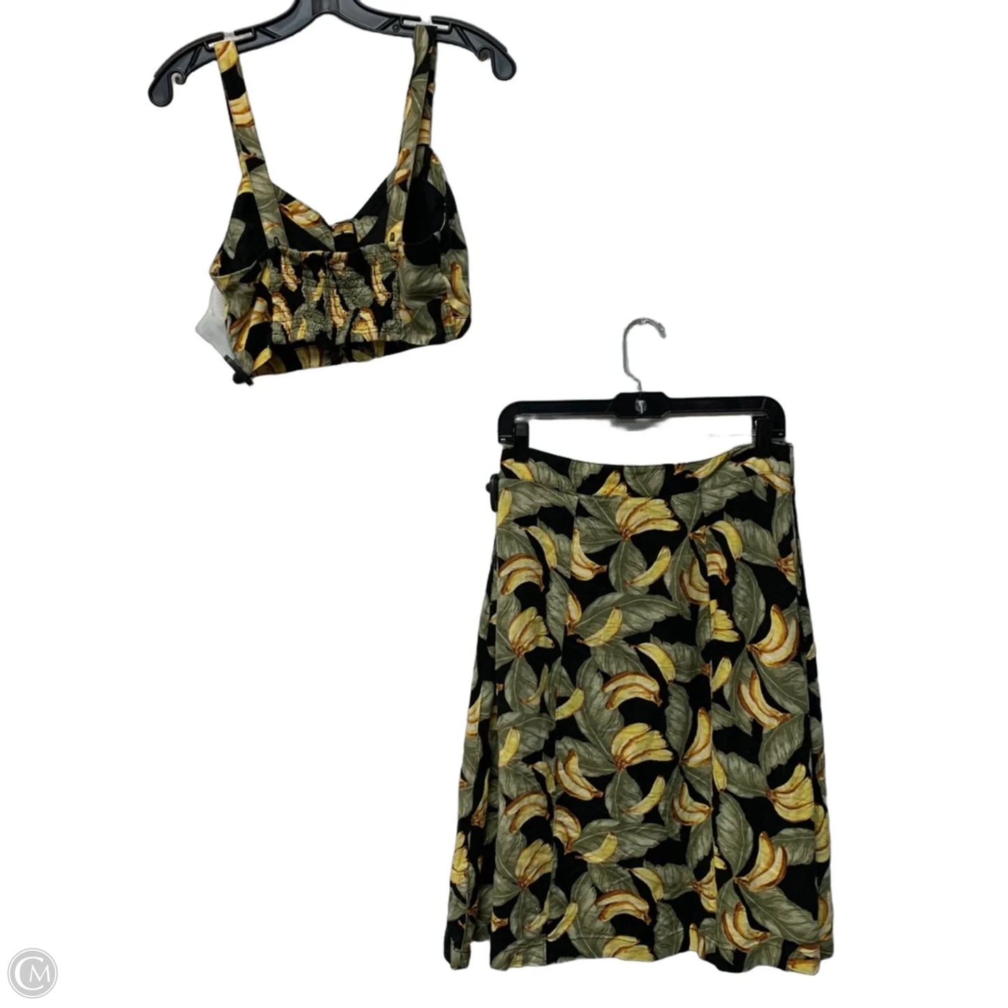 Skirt Set 2pc By Forever 21 In Yellow, Size: M