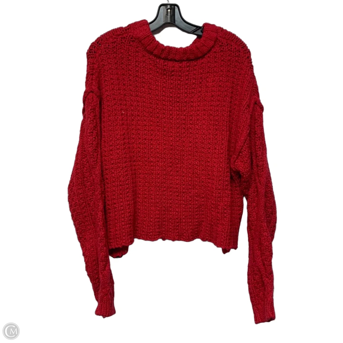 Sweater By Free People In Red, Size: L