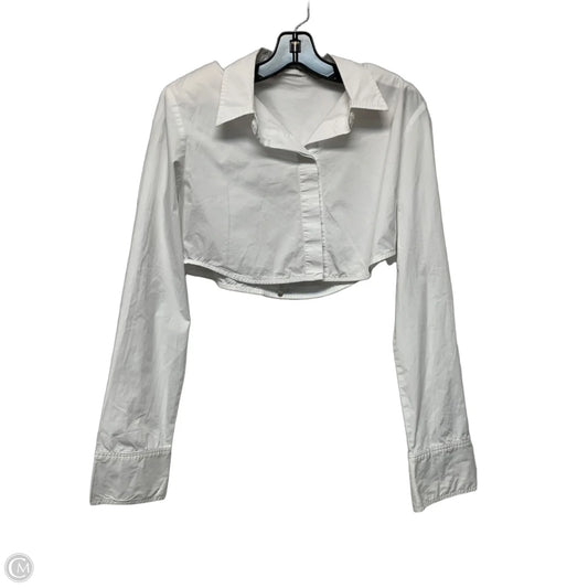 Top Long Sleeve By The Frankie Shop In White, Size: L
