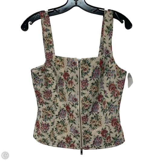 Top Sleeveless By Vici In Cream, Size: S