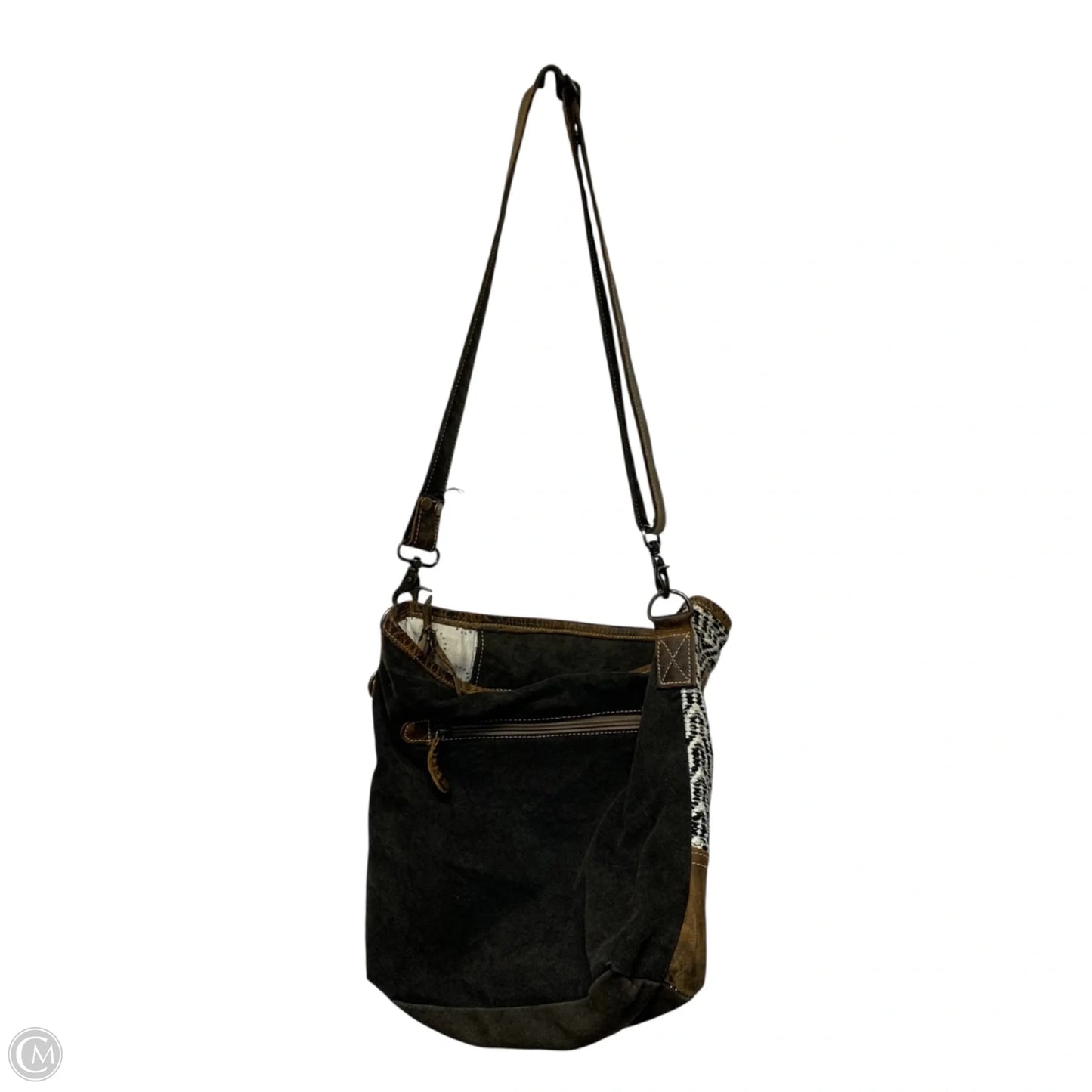 Crossbody Leather By Myra Bag, Size: Large