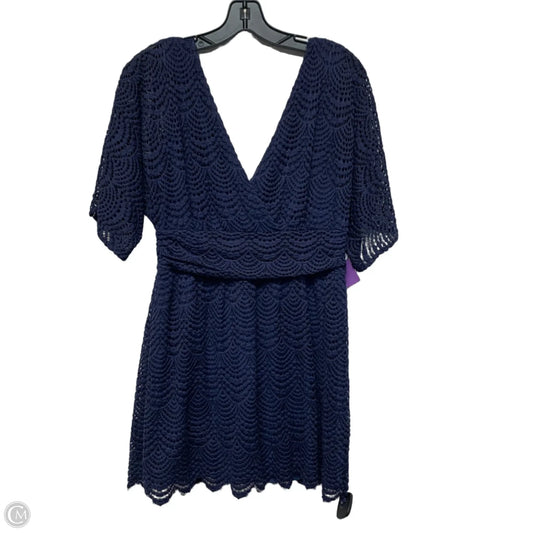 Dress Designer By Lilly Pulitzer In Navy, Size: M