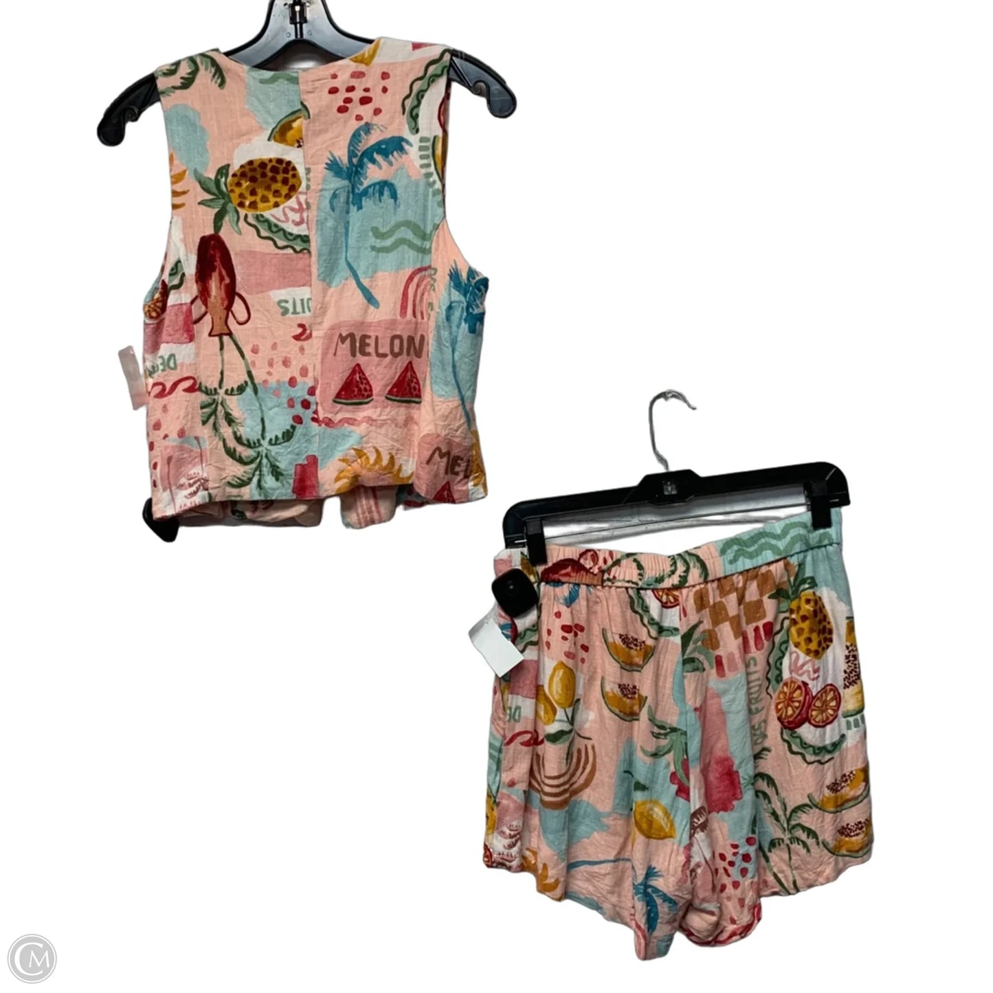 Shorts Set By Paper Heart In Pink, Size: M