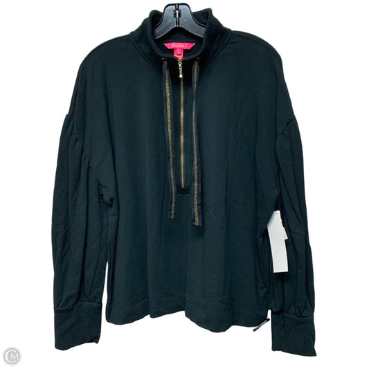 Sweatshirt Designer By Lilly Pulitzer In Black, Size: L