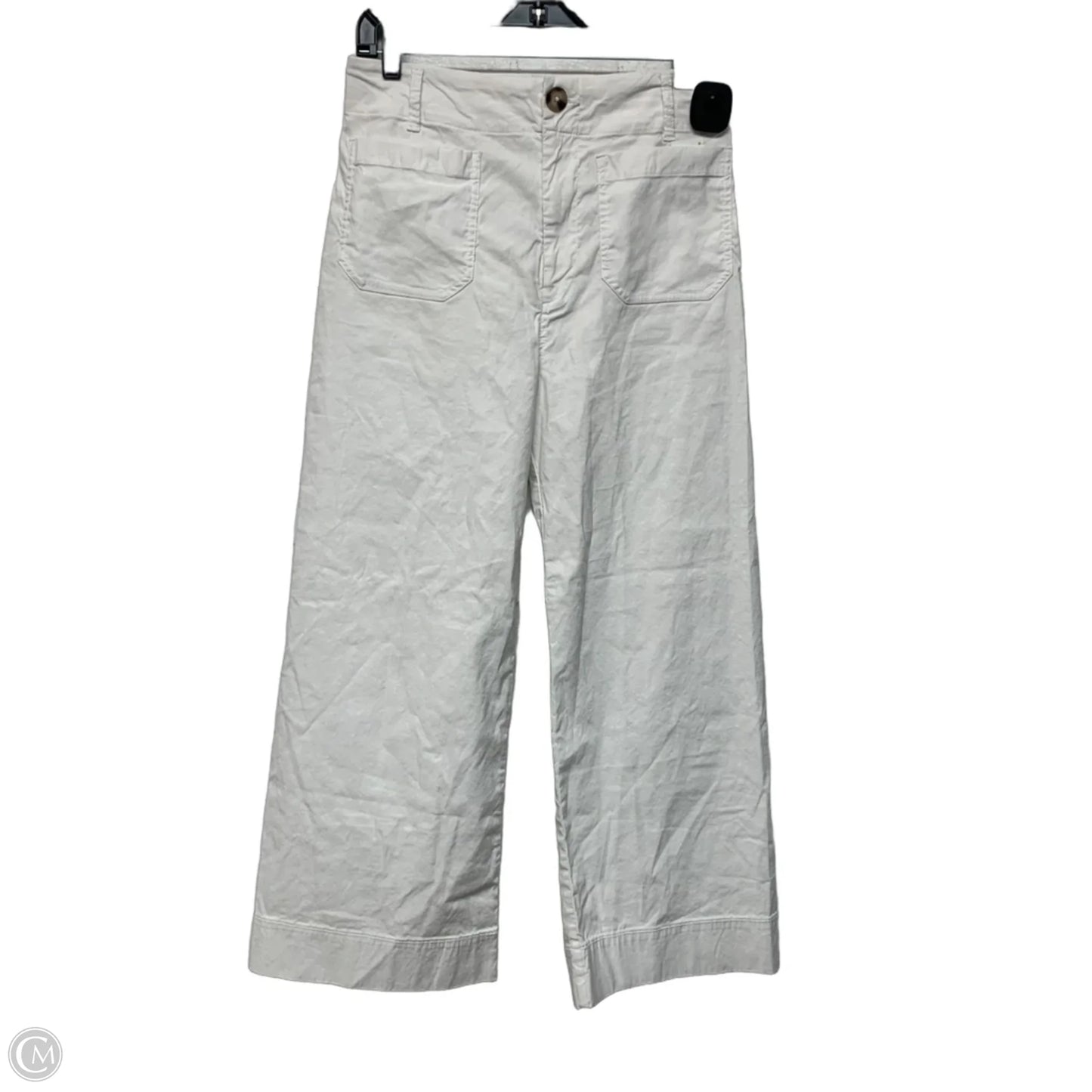 Pants Wide Leg By Maeve In White, Size: 8