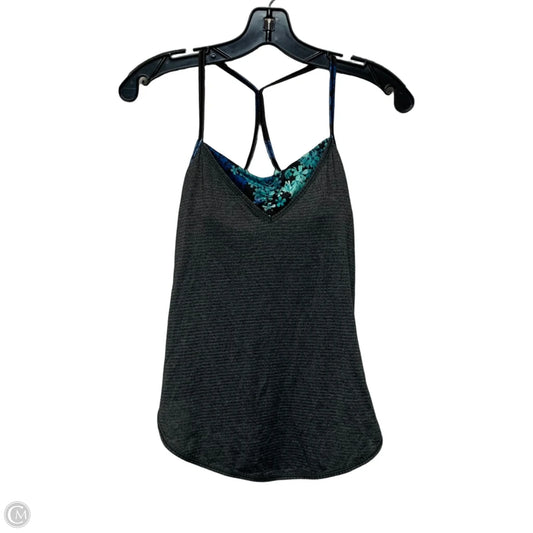 Athletic Tank Top By Lululemon In Grey, Size: Xs