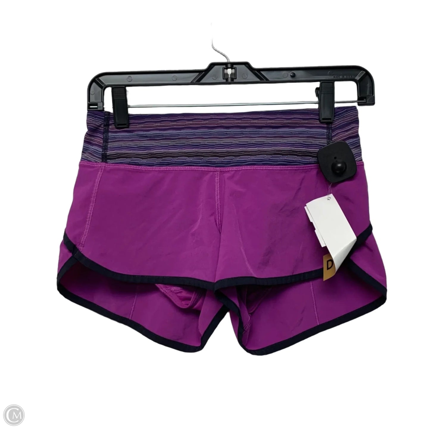 Athletic Shorts By Lululemon In Purple, Size: Xs