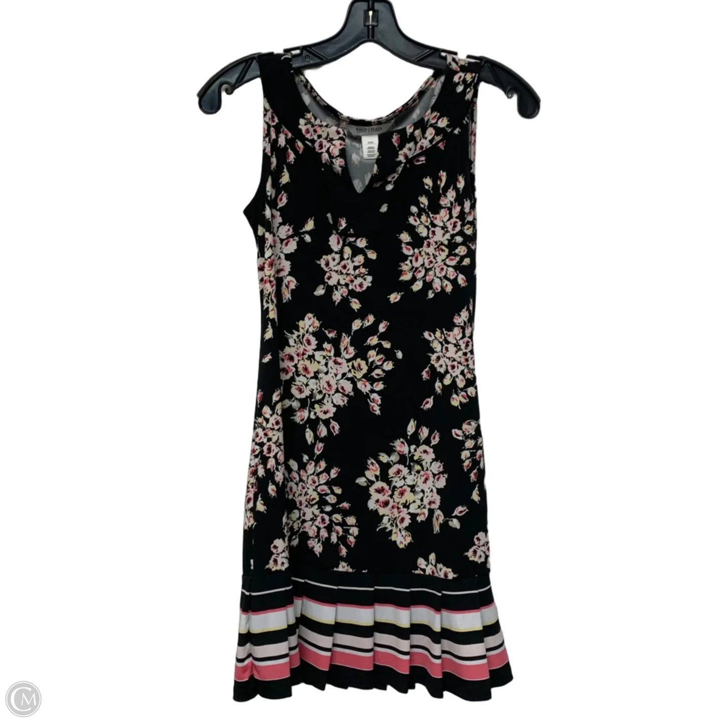 Dress Casual Short By White House Black Market In Black & Pink, Size: Xxs