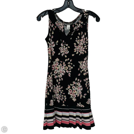 Dress Casual Short By White House Black Market In Black & Pink, Size: Xxs