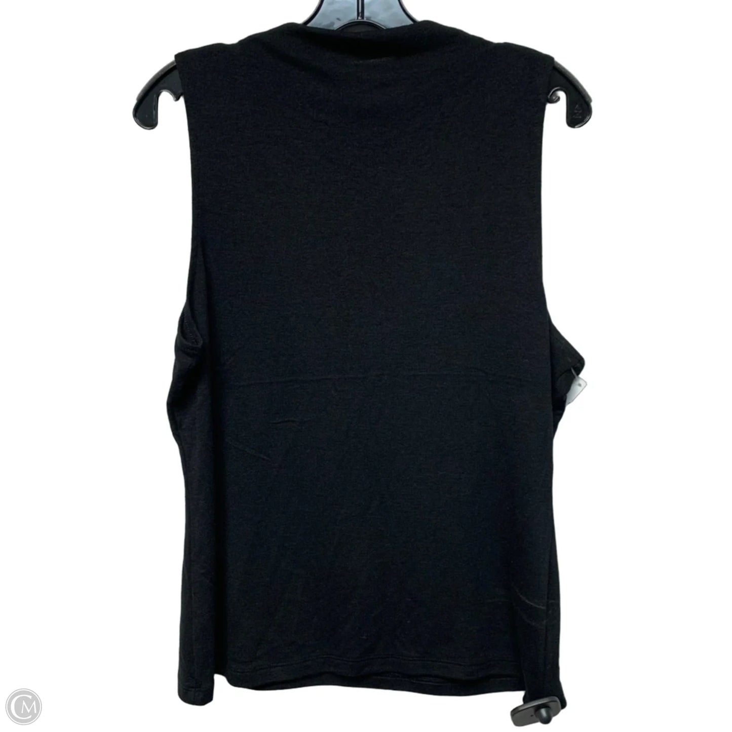 Top Sleeveless Basic By Banana Republic In Black, Size: L