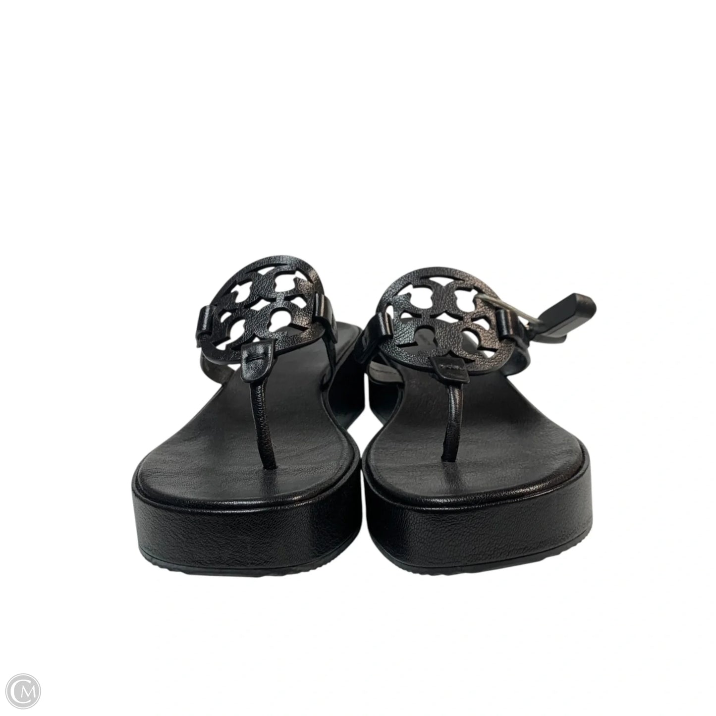 Sandals Designer By Tory Burch In Black, Size: 10.5