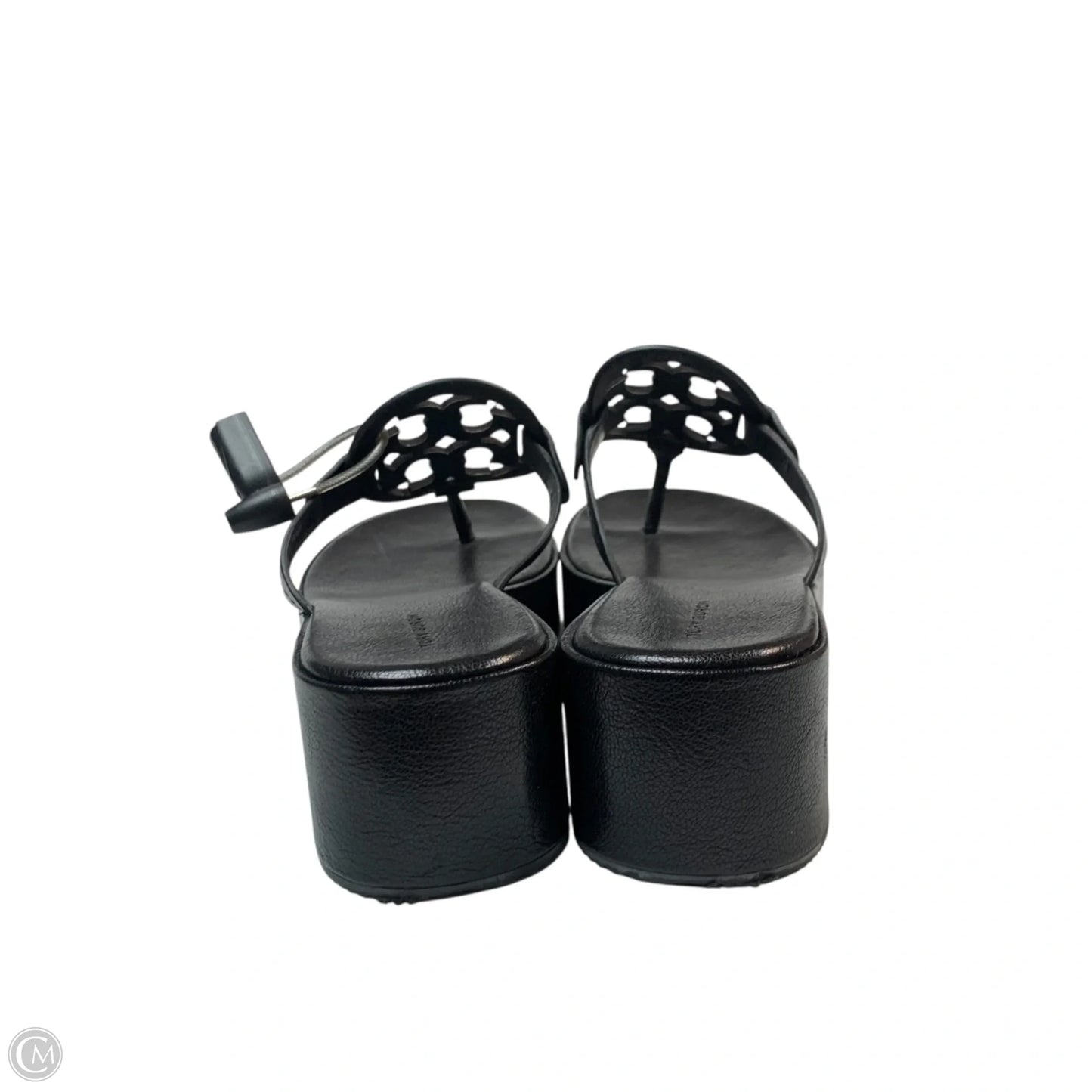 Sandals Designer By Tory Burch In Black, Size: 10.5