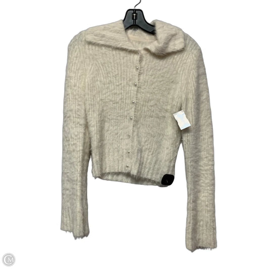Sweater By Anthropologie In Cream, Size: S