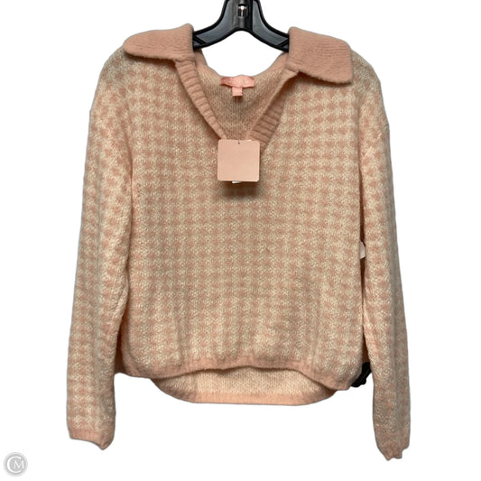 Sweater By Charmed Hearts In Pink, Size: L