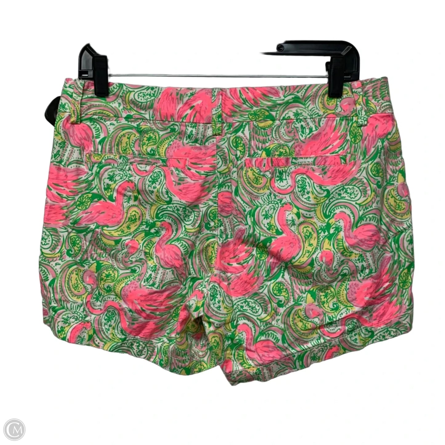 Shorts Designer By Lilly Pulitzer In Green & Pink, Size: 6