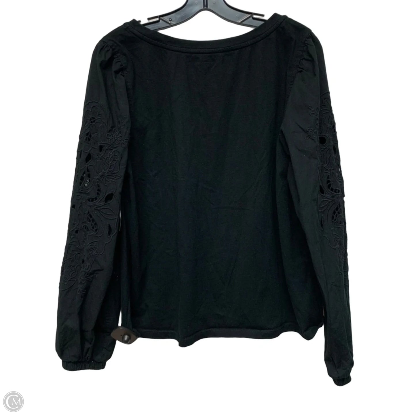 Top Long Sleeve Designer By Lilly Pulitzer In Black, Size: Xl
