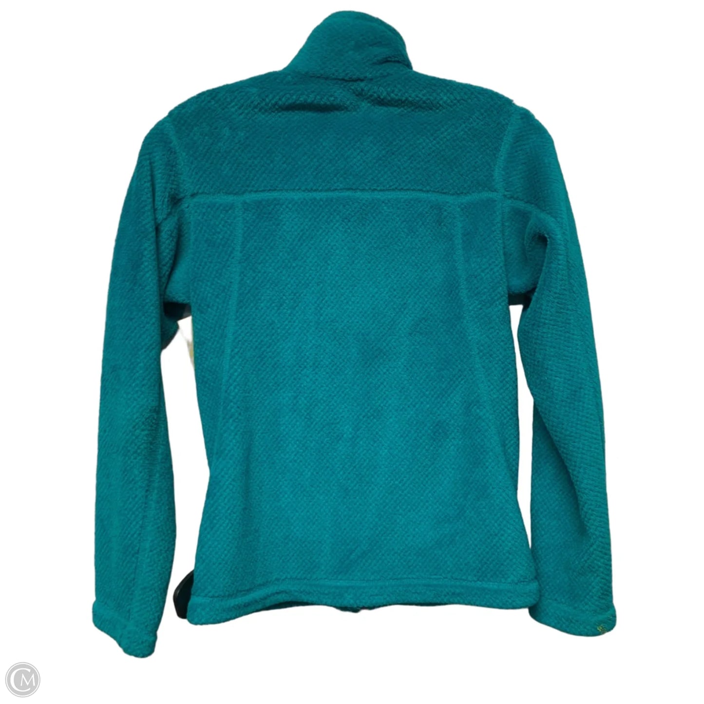Jacket Fleece By Patagonia In Teal, Size: Xs