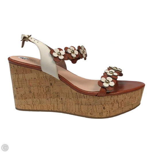 Sandals Designer By Kate Spade In Brown, Size: 8.5