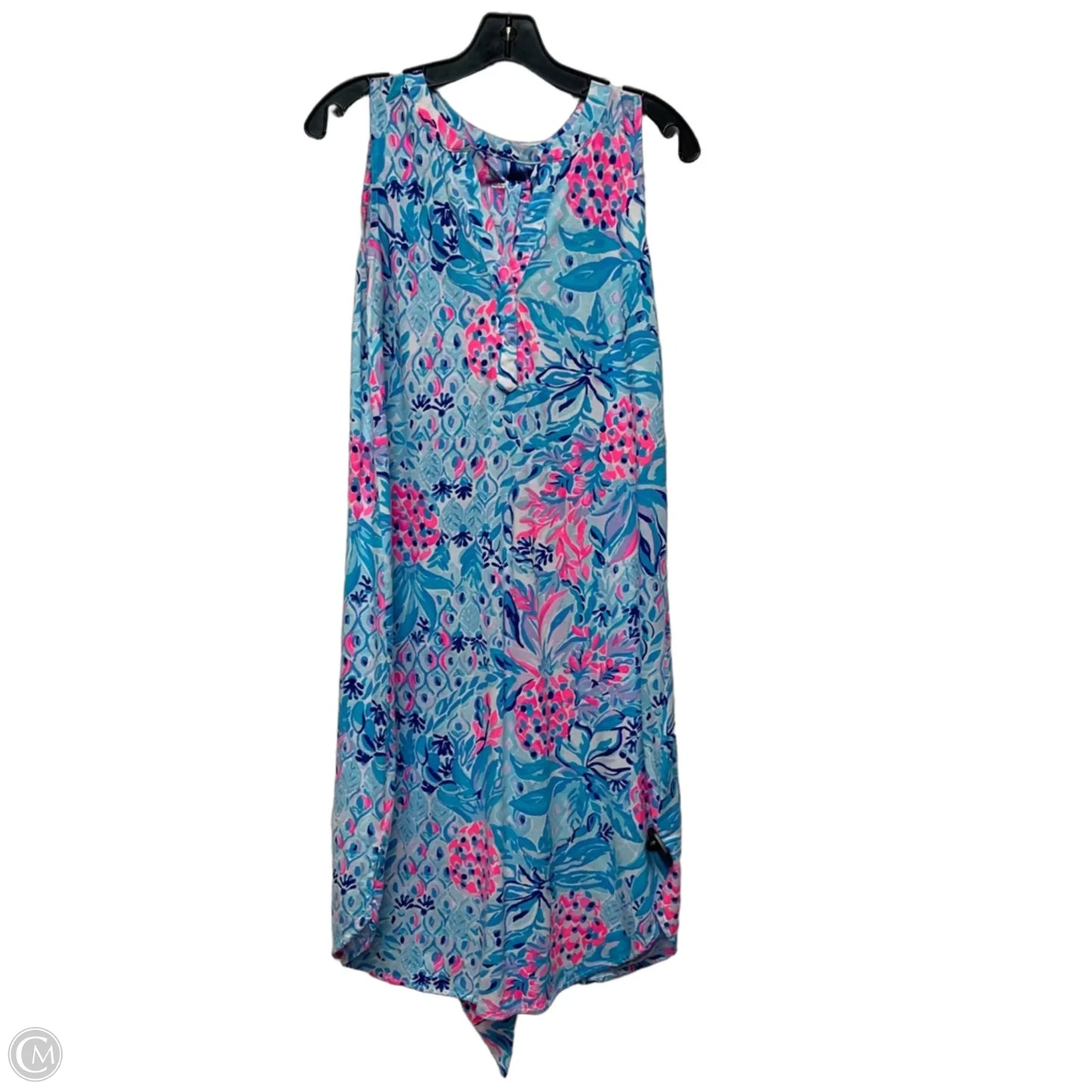 Dress Designer By Lilly Pulitzer In Blue & Pink, Size: S