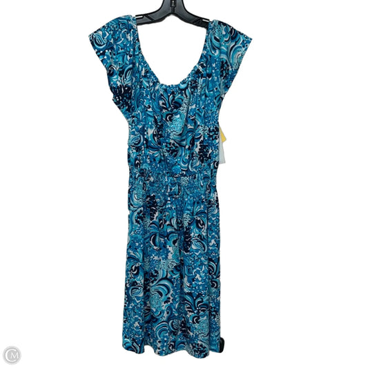 Dress Designer By Lilly Pulitzer In Blue & Pink, Size: S