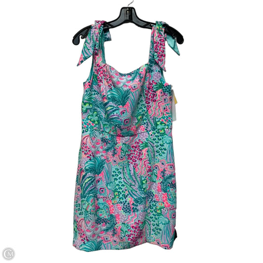 Dress Designer By Lilly Pulitzer In Teal, Size: M