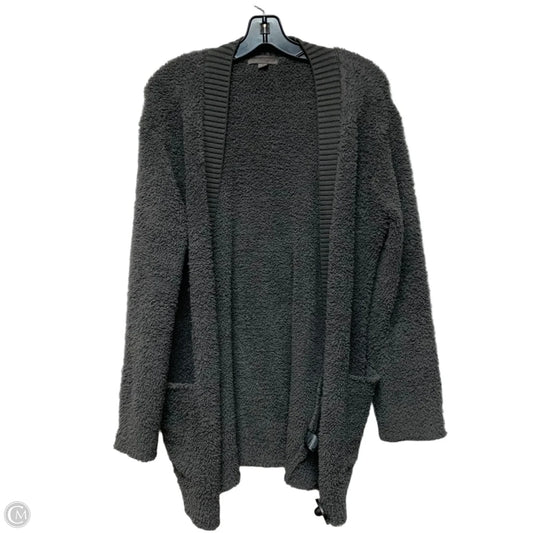 Sweater Cardigan By Barefoot Dreams In Grey, Size: S