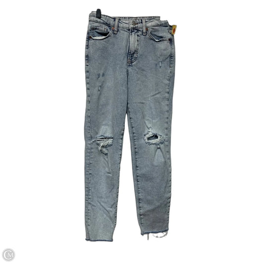 Jeans Straight By Old Navy In Blue Denim, Size: 2