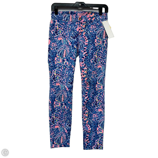 Pants Designer By Lilly Pulitzer In Blue, Size: 0