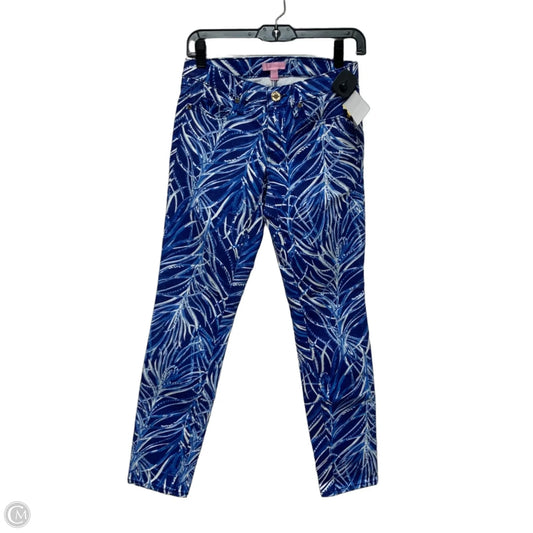 Jeans Designer By Lilly Pulitzer In Blue, Size: 0
