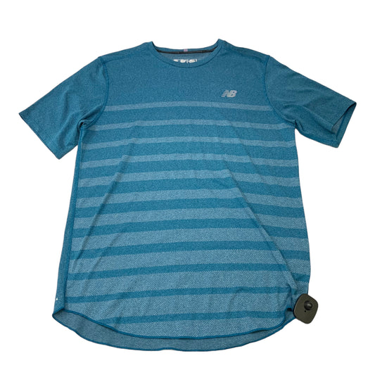 Athletic Top Short Sleeve By New Balance  Size: M