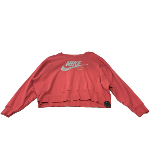 Athletic Sweatshirt Crewneck By Nike Apparel  Size: 1x