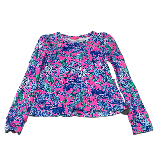 Top Long Sleeve Designer By Lilly Pulitzer  Size: L